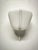 Contemporary Ceramic and Glass Wall Lamp with Double Light and Pull Cord Ignition, 1950s For Sale - Image 3 of 13