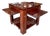 Art Deco Coffee Table in American Walnut with Pull-Out Drawers, 1925 For Sale