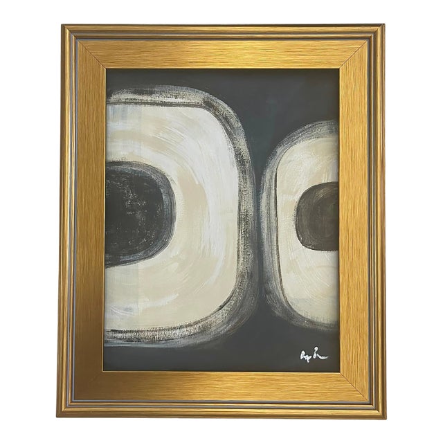 Modern Abstract Painting by Bryan Boomershine, Framed For Sale