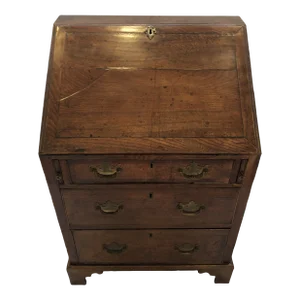 Antique 18th Century English George III Secretary Desk