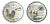 Antique 1880-1920 French Montereau Opera Plates - a Pair For Sale