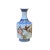 2010s Chinese Oriental Off White Porcelain Graphic Scenery Vase For Sale - Image 5 of 5