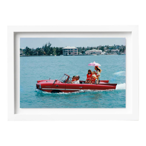 Framed Original Sea Drive Print by Slim Aarons 60"x40"