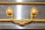 Stunning 1960's Louis XVI Style John Vesey Steel and Bronze Writing Desk Leather For Sale - Image 15 of 18