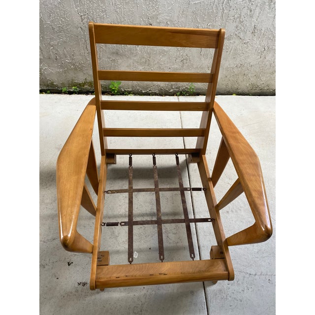 1950s Heywood Wakefield Club Chair With Updated Cushions Chairish