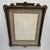1930s Art Deco Wood Picture Frame, Gold Polychrome Floral Crest, 8x10 For Sale - Image 9 of 14