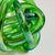 Green Vintage Green Art Glass Knot For Sale - Image 8 of 8