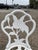 Victorian Victorian Style Rose Pattern Cast Aluminum Garden Patio Outdoor Bistro Chairs For Sale - Image 3 of 11
