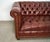 1970’s Hollywood Regency Tufted Leather Chesterfield Sofa For Sale - Image 12 of 12