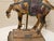 Black Vintage Equestrian Horse Table Lamp With Black Shade For Sale - Image 8 of 9