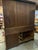 Wood 1920s American Jacobean Revival Oak Secretary China Cabinet Hutch With Hidden Prohibition Compartmen For Sale - Image 7 of 11
