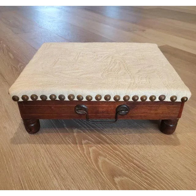 19th Century Victorian Travel Foot Warmer For Sale - Image 4 of 12