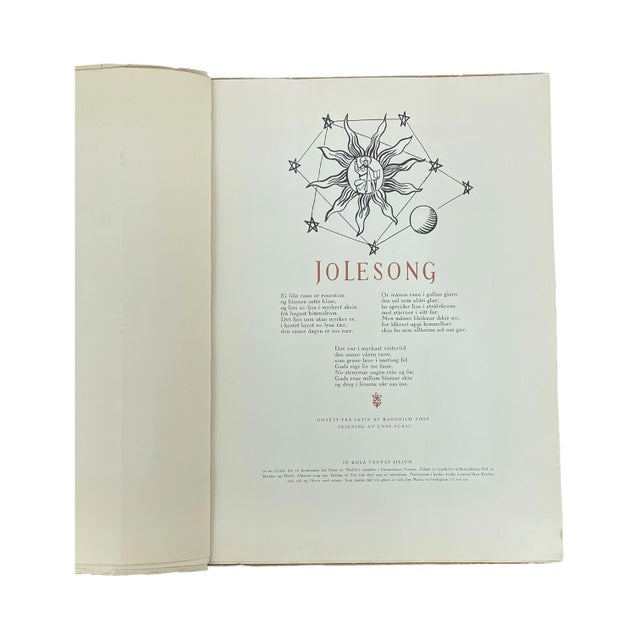1949 "Julehelg" Norwegian Christmas Annual Illustrated Holiday Book. For Sale - Image 9 of 10