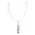 Diamond South Sea Pearl Necklace 14k Gold Italy Certified For Sale