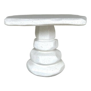 Made Goods Modern Mother of Pearl Terrazzo Keon Entry Table For Sale