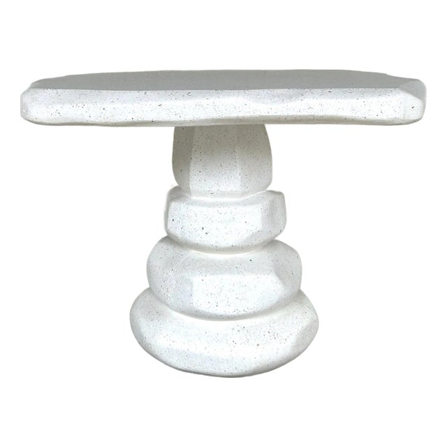 Made Goods Modern Mother of Pearl Terrazzo Keon Entry Table For Sale