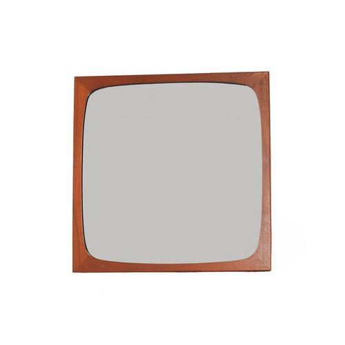 Mid-Century Danish Teak Mirror attributed to Clark Eaton, 1960s For Sale - Image 9 of 9