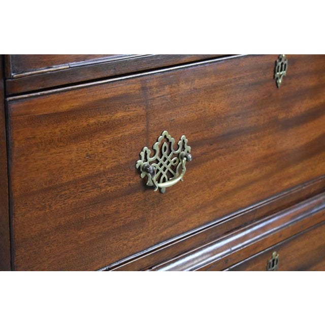 Brown George III Mahogany Chest, 1800 For Sale - Image 8 of 9