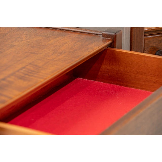 Wood French Bedside Tables, 1960s, Set of 2 For Sale - Image 7 of 10