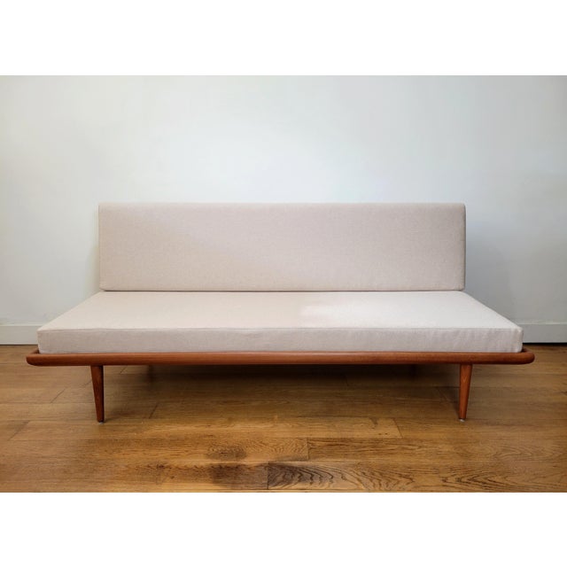Wood Danish Teak Daybed by Peter Hvidt and Orla Mølgaard-Nielsen for France & Søn / France & Daverkosen, 1950s For Sale - Image 7 of 18
