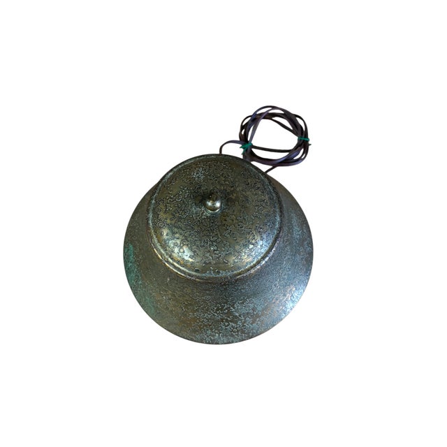 Beautiful arts and craft desk lamp. Lamp is working but with all vintage lighting we suggest you have it looked over by a...