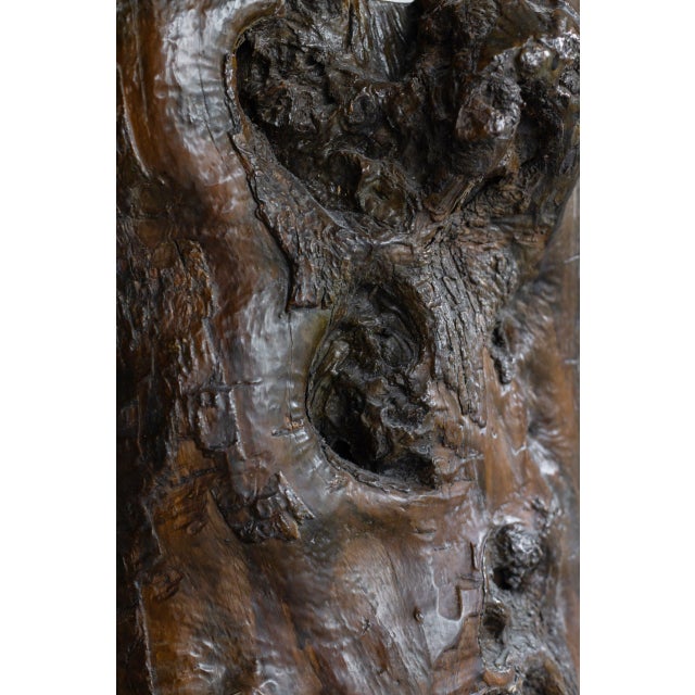 Sculptural Organic Wood Table For Sale - Image 3 of 6