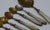 Antique Art Deco Ice Cream Set in Sterling Silver and Brass, Italy, Set of 7 For Sale - Image 3 of 5