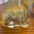 Vintage Degenhart “Pooch” Dog Figurine in Peach Opalescent Glass – Uv Reactive Glowing For Sale In San Francisco - Image 6 of 8