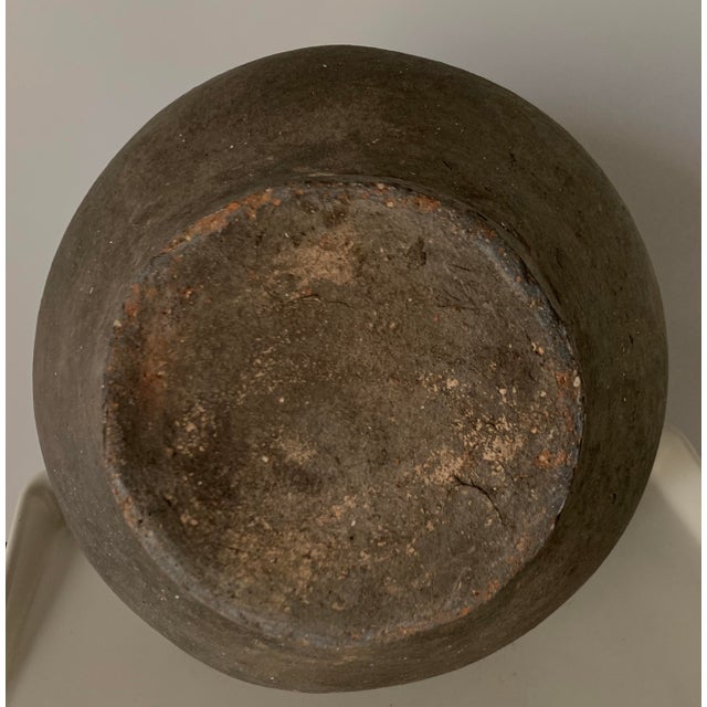 18th Bridal Jug Grey Picher "Cantaro" From Calanda, Spain, Terracotta Vase For Sale - Image 11 of 12