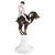 Large Porcelain Capriccio Boy on Ibex from Rosenthal Selb, Germany, 1930s For Sale