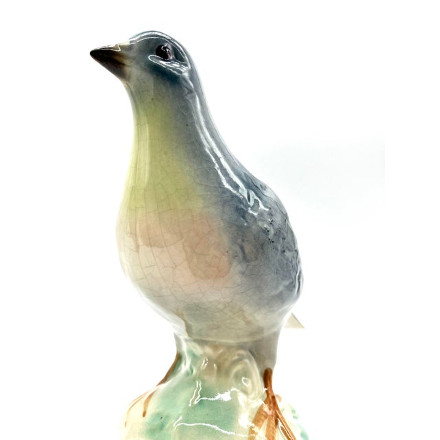 Ceramic Mid-Century Ceramic Pigeon Figurine from Cortendorf, West Germany, 1950s-1960s For Sale - Image 7 of 16