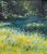 1990s Contemporary Texas Bluebonnets in Meadow in Custom Frame For Sale - Image 5 of 5