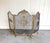 Early 20th Century Victorian Style Brass Floral Bouquet Fireplace Screen For Sale - Image 5 of 7