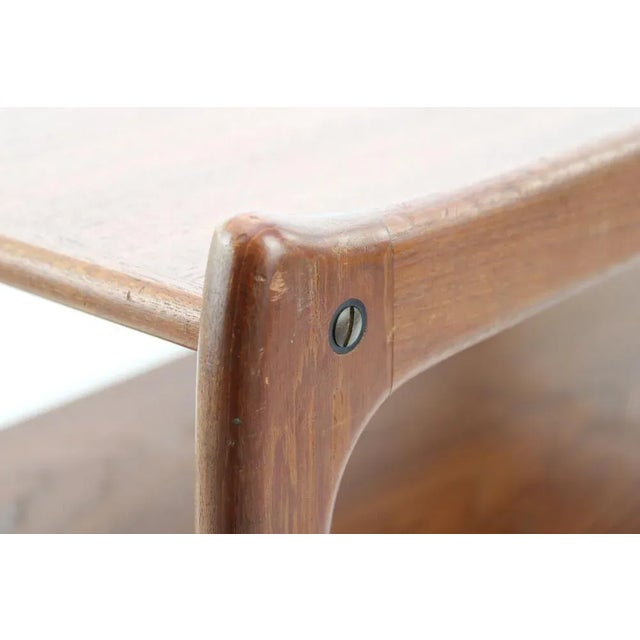 Mid-Century Modern Teak Bar Trolley, Denmark, 1960 For Sale - Image 3 of 10