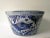 Ceramic Chinese Blue and White Oriental Fish Bowl Planter For Sale - Image 7 of 11