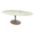 Carrara Marble Top Tulip Dining Table by Eero Saarinen for Knoll, 1967 For Sale - Image 3 of 8