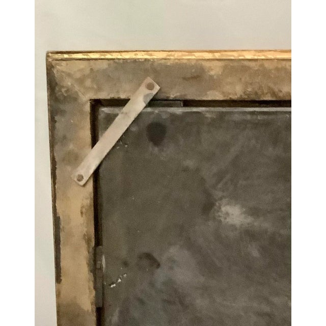 Vintage Italian Pietra Dura Mosaic Plaque on Marble, Framed (2) For Sale - Image 4 of 7