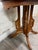 Early 20th Century Antique Victorian Eastlake Quarter Sawn Tiger Oak Parlor Table For Sale - Image 5 of 13