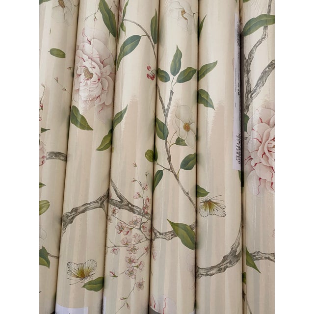 Chinese Zoffany Romey's Garden Wallpaper Chairish