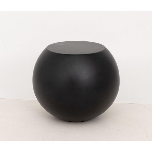 Contemporary Giulio Cappellini "Bong" Black Fiberglass Table For Sale - Image 3 of 5