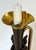 Metal Pair 19th C. Gilt & Patinated Metal Cupid Candlesticks, After Auguste Moreau For Sale - Image 7 of 12