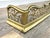 Victorian Late 19th Century Late Victorian Brass Fireplace Fender With Pierced Dragon & Foliage Fretwork For Sale - Image 3 of 14