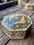 Early 21st Century Korean Shin Do Najeonchilgi Mother-of-Pearl Octagonal Crane Lacquer Box For Sale - Image 5 of 16