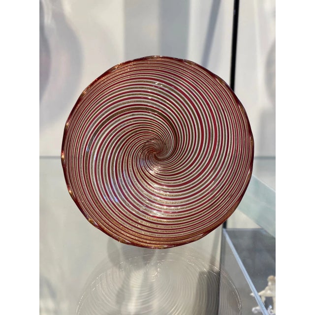 Traditional Vintage Martini Glasses Attributed to Salviati For Sale - Image 3 of 3