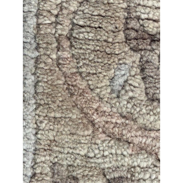 Vintage Modern Design Nepalese Rug, 1980s For Sale - Image 13 of 15