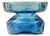 Aqua Blue Pala Glass Vase by Helena Tynell for Riihimäen Lasi, Finland, 1964 For Sale