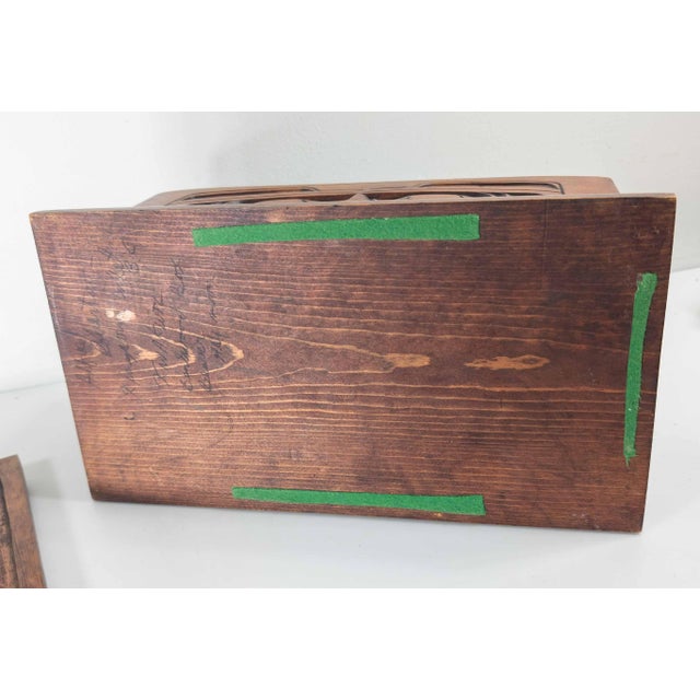 20th Century Northwest Coast Native American Indian Bentwood Box by Alfred Robertson For Sale - Image 13 of 15