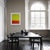 Yellow Mark Rothko Inspired 'Yellow and Orange Over Blue' Color Field Minimalist Original Oil Painting by Diane Grant | Unframed | Color Field For Sale - Image 8 of 9