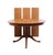 Wood Thomasville Furniture Post Road Collection Solid Hard Rock Maple Colonial Early American 85" Pedestal Dining Table 750-64 For Sale - Image 7 of 13