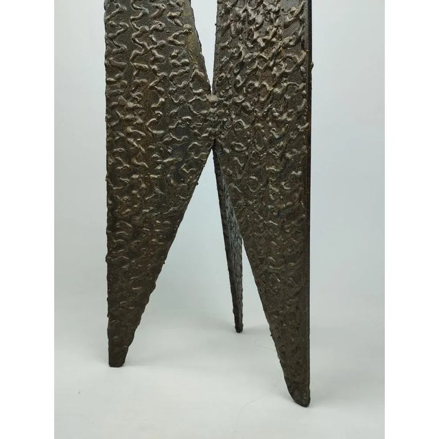 Large Brutalist Candleholder, 1960s For Sale - Image 7 of 10